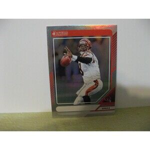 2024 Donruss Football #172 Jeff Blake NO NAME PARALLEL Cincinnati Bengals